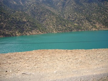 lac de Ouirgane - route d'Ijoukak