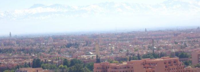Marrakech et l'Atlas en hivers